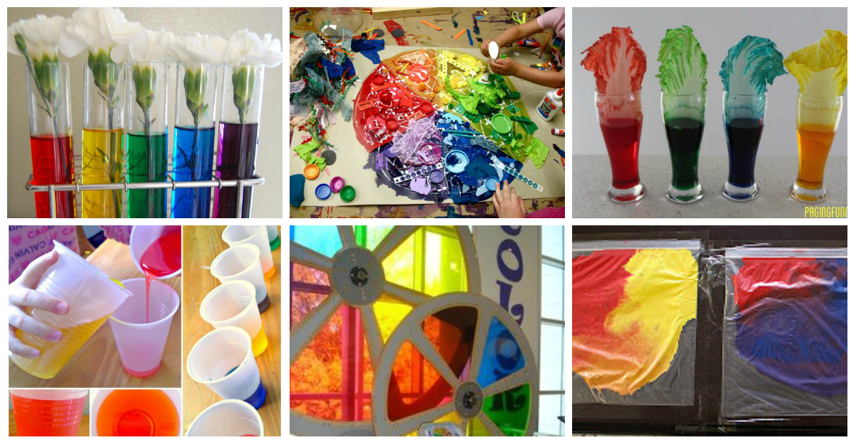 Colección de 20 experimentos para trabajar los colores – Imagenes ...